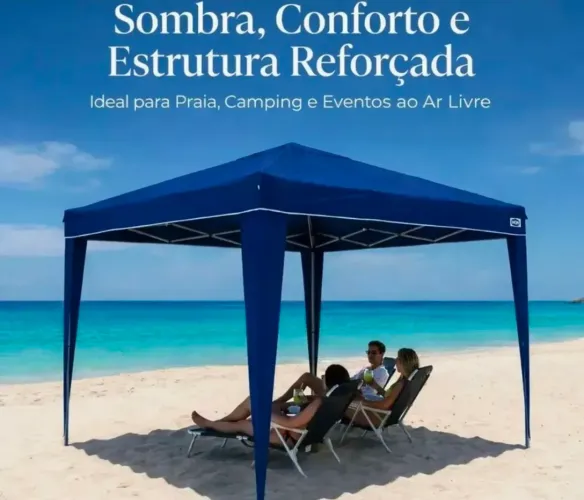 Tenda Mor novinha 3x3 gazebo