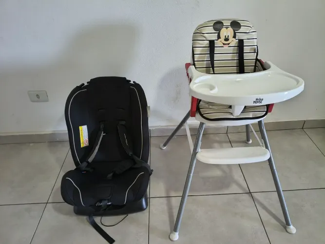 Kit Cadeirinha Carro / Cadeirinha Alimentação
