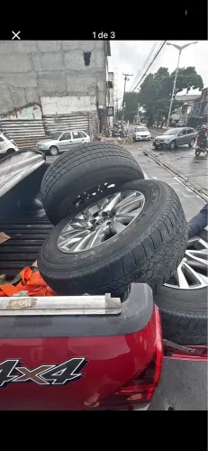 Rodas 18 Srx com pneus 
