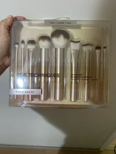 Kit de pincéis Real Techniques Au Naturale 9 peças 