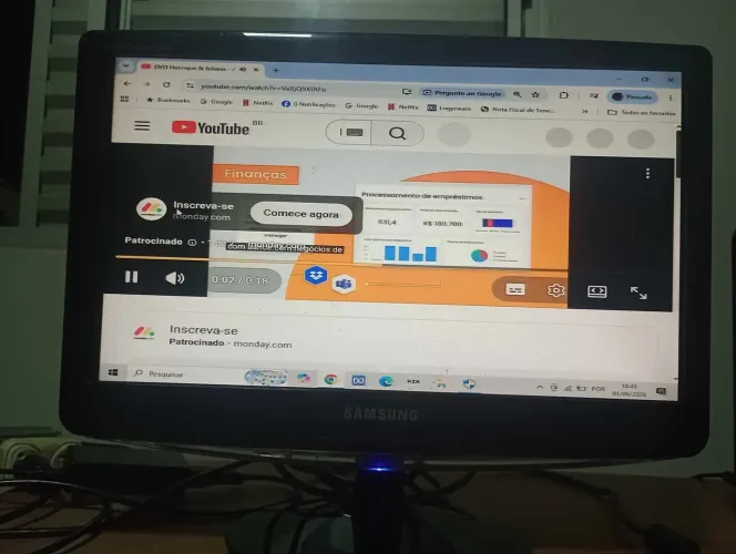 Monitor Samsung 19" VGA