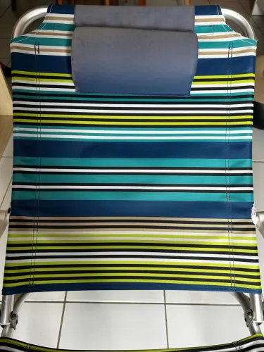 Cadeira de Praia e Piscina Confortável 