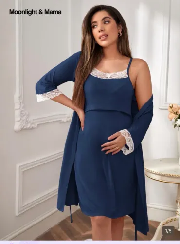 Conjunto maternidade amamentação 