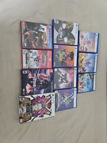 Pack de jogos Ps5/Ps4/swich 1 e 2