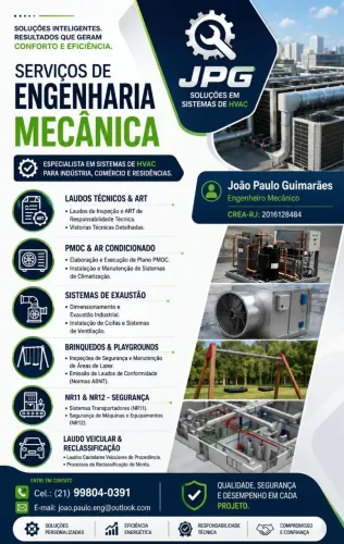 Engenheiro Mecânico - Responsável Técnico