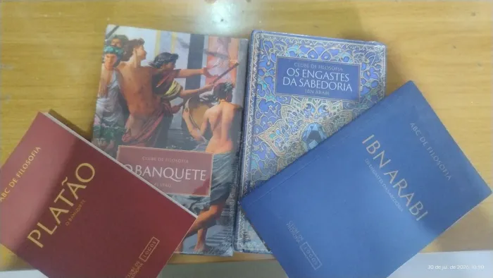 LOTE EXCLUSIVO: 2 BOXES DO CLUBE DE FILOSOFIA LOGOS (COMPLETOS)