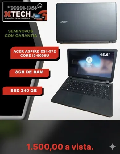 Notebook Acer core i3