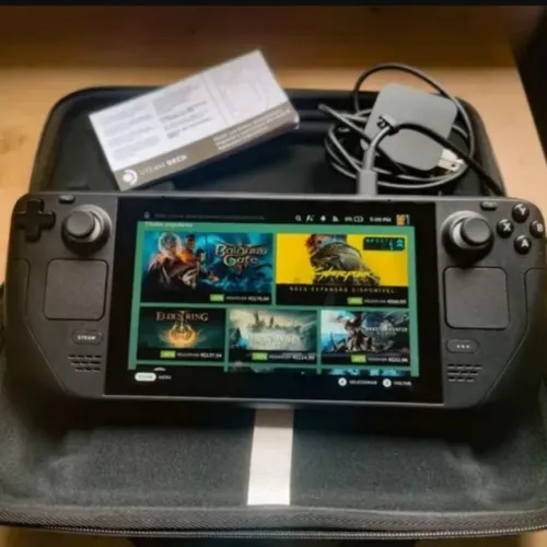 CONSOLE VALVE STEAM DECK 256GB SEMINOVO