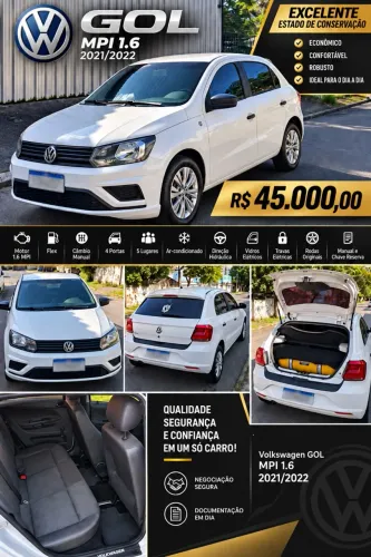 Volkswagen Gol Geração VII MSI 1.6 8V Flex Mec. 4P 2022