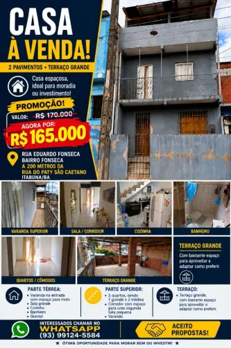 Vende-se casa