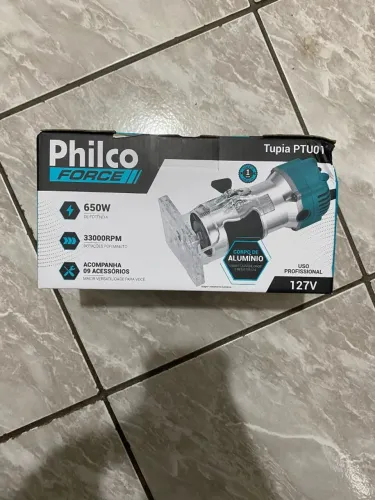 Tupia Profissional Philco Ptu01 33000rpm + Jogo De Fresa