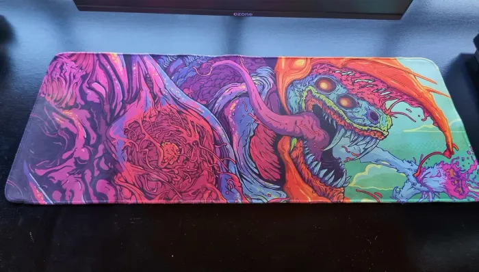 Mousepad gamer hyper beast 800x300mm