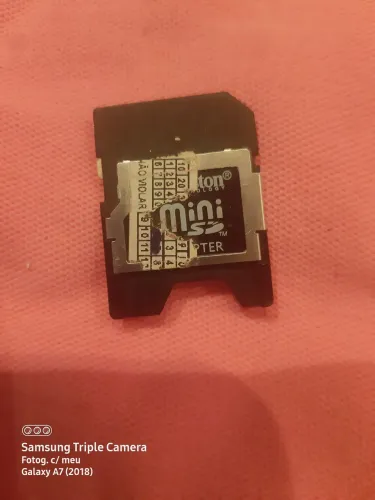 Adaptador Cartão de Memória mini SD