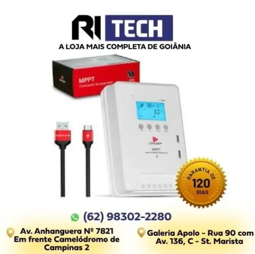 Controlador De Carga Solar 30a Mppt Usb 5v 12v-400w 24v-800w