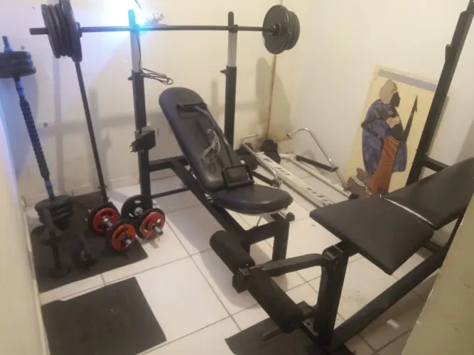Kit musculação
