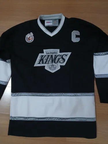 Jersey hockey NHL Los Angeles Kings. Retro. Tamanho 2XL