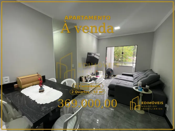 Não perca! Apartamento em Castelândia com piscina e churrasqueira