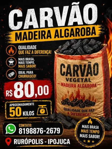 Vende-se Carvão 
