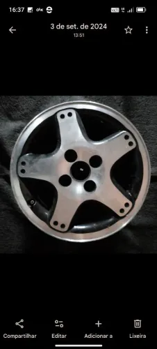Roda aro 14 VW gol Santana 