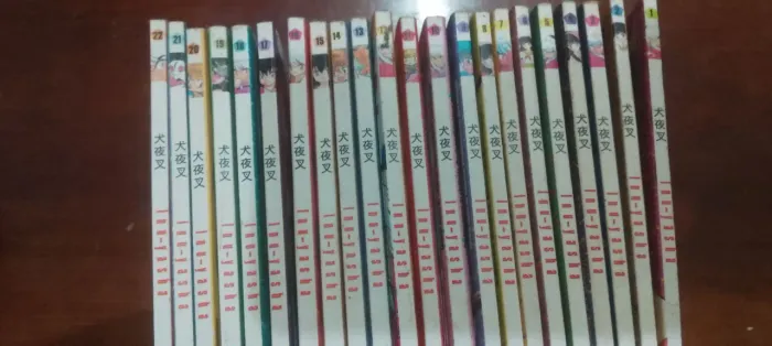 Coleção de mangas Inu Yasha do 1 ao 22 (somente venda)