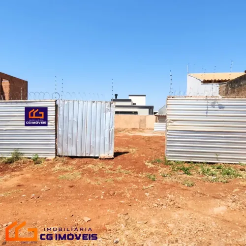 Terreno com 250m², fora do asfalto no Aquarius I em Campo Grande - MS