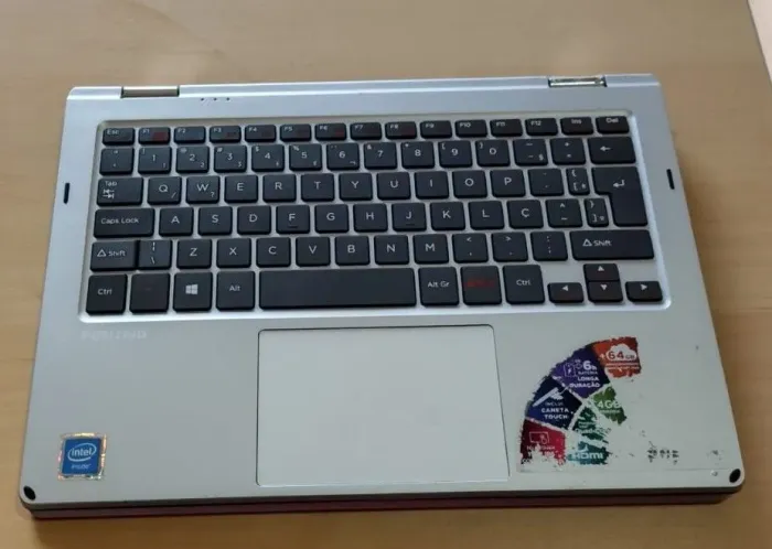 Notebook Tablet com defeito