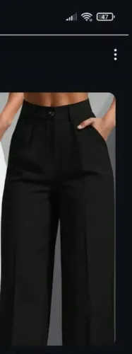Calça de linho