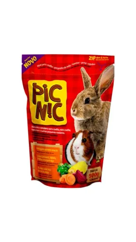 Ração Pic NIC para coelhos e Roedores 