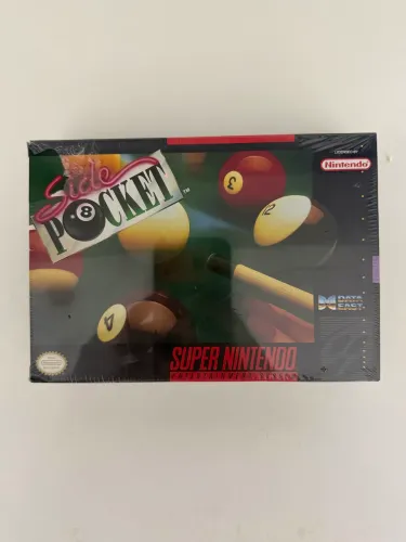 Jogo Side Pocket Snes Lacrado