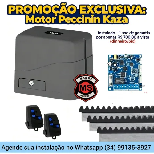 Motor Peccinin Kaza (portão eletrônico)