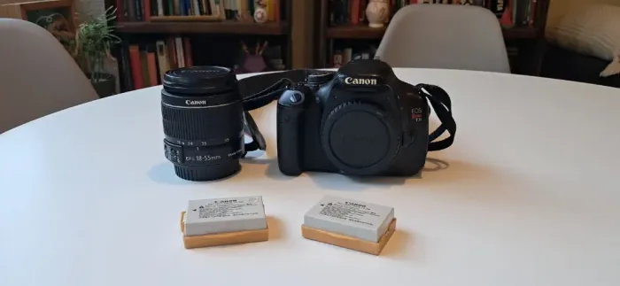 Canon Eos Rebel T3i Dslr Lente 18-55mm