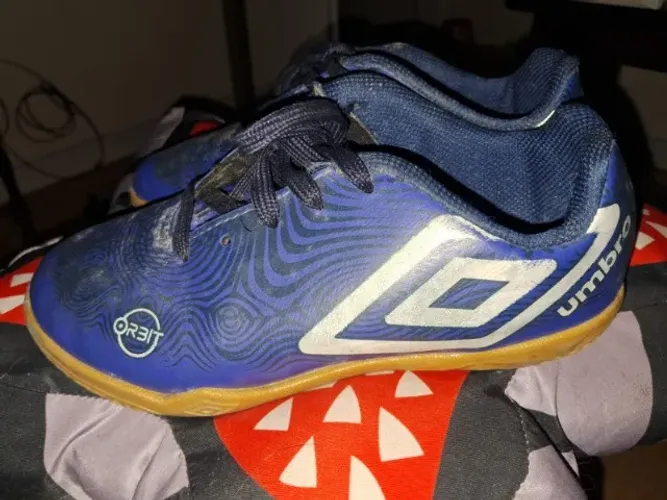 TENIS AZUL ORBIT FUTEBOL DE SALÃO TAMANHO 30