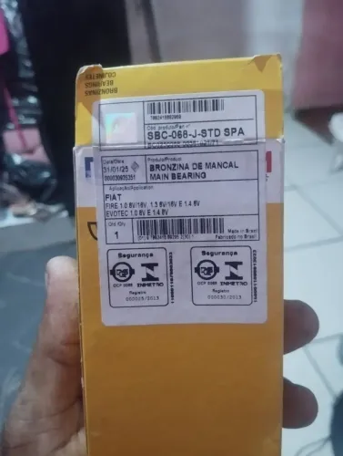 Bronze mancal metal leve STD fiat fire e evo 1.0 e 1.4
