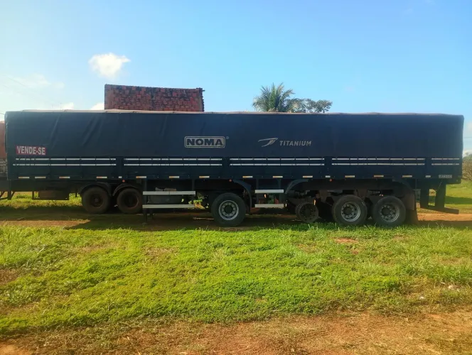 Carreta 4 eixos randon 2013 sem pneus