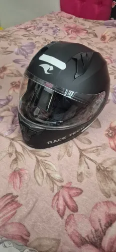 Capacete Race Tech Sector Preto Fosco