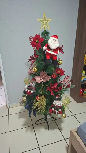 Arvore de natal decorada