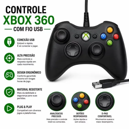 Controle de Xbox 360