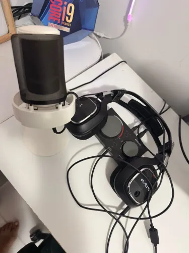 Astro a40 + microfone Fifine RGB