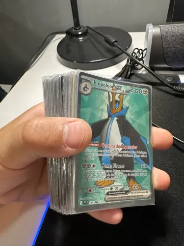 Lote de cartas EX Pokémon em perfeito estado