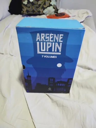 Box livros lupin 7 volumes