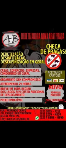 Dedetizadora Nova Abatpraga