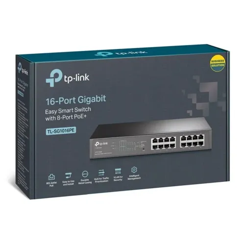 Switch TP-Link 16 Portas Gigabit Easy (SEMINOVO COM GARANTIA)