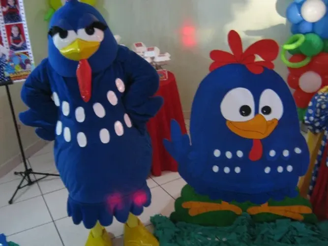 Fantasia galinha pintadinha