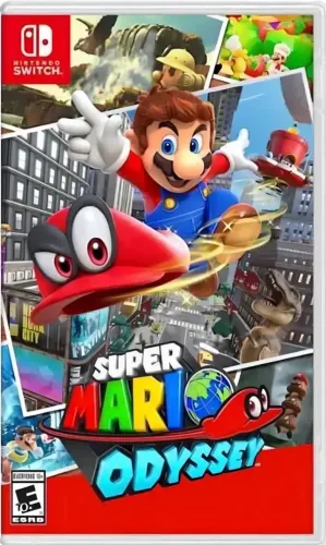 Super mario odyssey nintendo switch novo lacrado