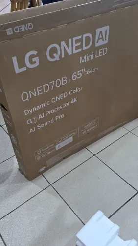 Tv qléd IA 65 polegadas zera na cx lacrada testada