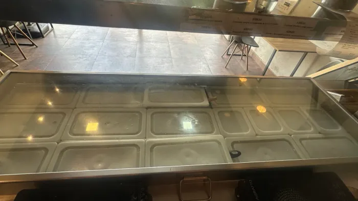 Balcão freezer Condimentador Refrigerado Profissional - Tipo Subway