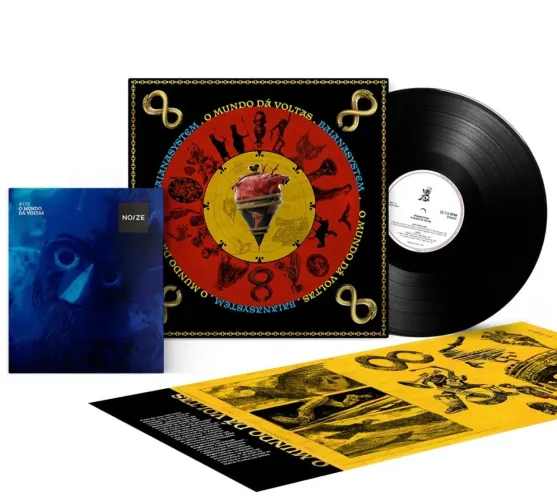 LP O Mundo Dá Voltas - BaianaSystem - Disco de Vinil Preto - Noize Record Club