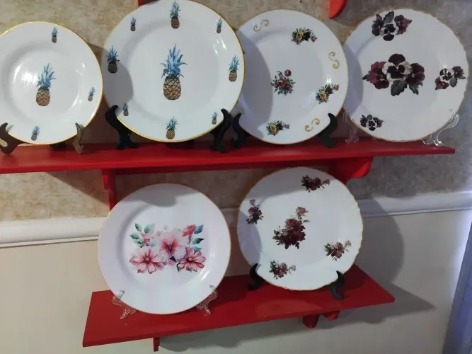 Venda de pratos decorados