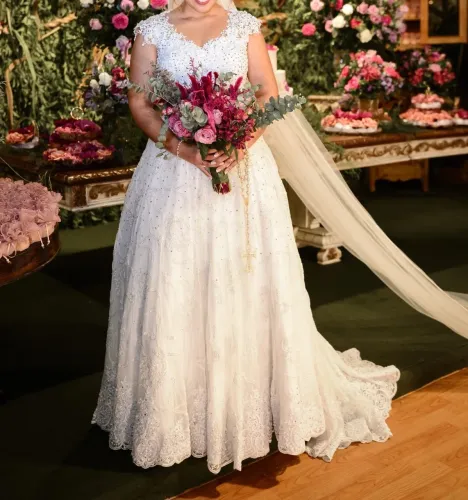Vestido de noiva ateliê Bárbara melo