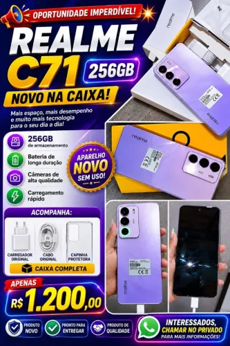 Celular realme c71 256gb